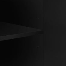 Load image into Gallery viewer, Curved Design Storage Cabinet made of Fraxinus Mandschuric Solid Wood Veneer, Featuring Four Doors and Adjustable Shelves, Suitable for Corridors, Entrances and Study.
