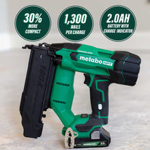 Carregar imagem no visualizador da galeria, Metabo HPT NT1850DFTM 18V Compact 18 Gauge Cordless Brad Nailer Kit (1x2.0Ah)
