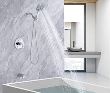 Cargar imagen en el visor de la galería, 6 In. Detachable Handheld Shower Head Shower Faucet Shower System
