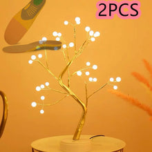 Load image into Gallery viewer, Decorative Bedroom Tree Lights with LED Copper Wire Design
