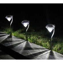 Load image into Gallery viewer, Decorative Diamond-Shaped Solar Ground Light for Garden Pathways
