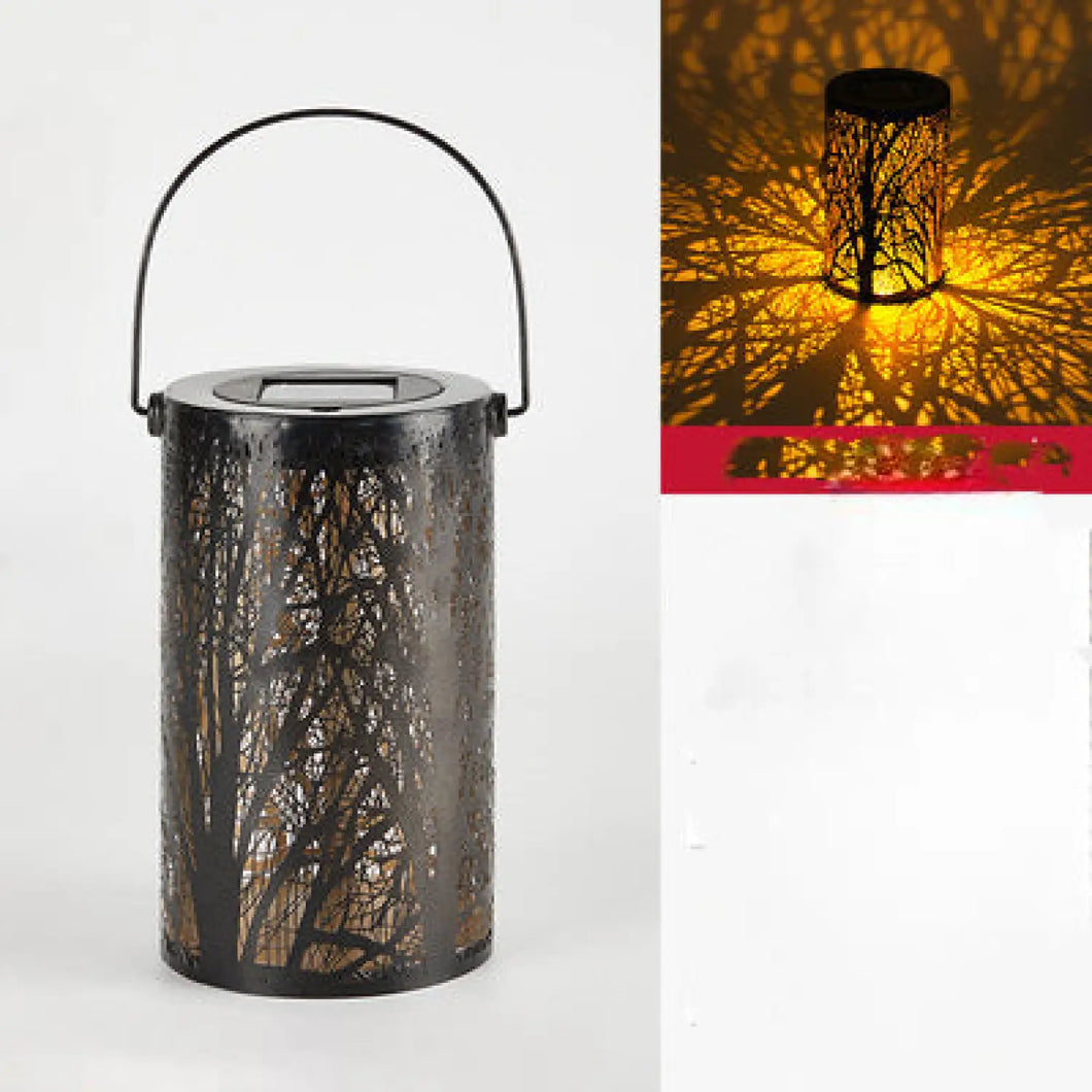 Decorative Outdoor Lamp for Patio with Projection Lighting