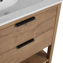 Carregar imagem no visualizador da galeria, 30 Inch Bathroom Vanity Plywood With 2 Drawers
