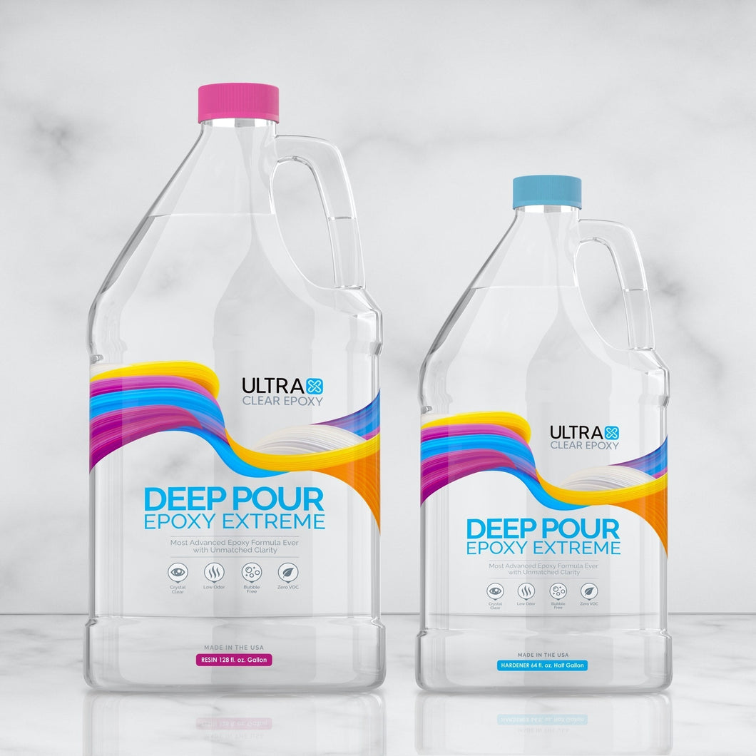 UltraClear Deep Pour Epoxy 1.5 Gallons