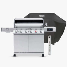 Load image into Gallery viewer, Denali 605Pro | Stainless Smart Propane Gas Grill
