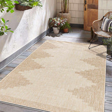 Load image into Gallery viewer, Djugun Beige Indoor &amp; Outdoor Rug
