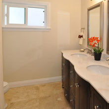 Load image into Gallery viewer, Denizli Beige Travertine Honed and Filled Floor and Wall Tile - Livfloors Collection
