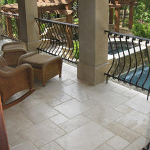 Load image into Gallery viewer, Denizli Beige Antique Pattern Travertine Tile - Full Truckload
