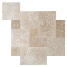 Load image into Gallery viewer, Denizli Beige Antique Pattern Travertine Tile - Full Truckload

