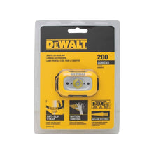 Load image into Gallery viewer, DEWALT DWHT81424 Headlamp for Jobsite, 200 Lumen
