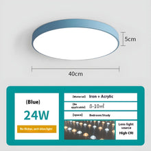 Load image into Gallery viewer, Dimmable Smart Ceiling Lamp with Remote - Bedroom &amp; Living Room LED Light
