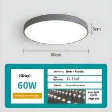 Load image into Gallery viewer, Dimmable Smart Ceiling Lamp with Remote - Bedroom &amp; Living Room LED Light

