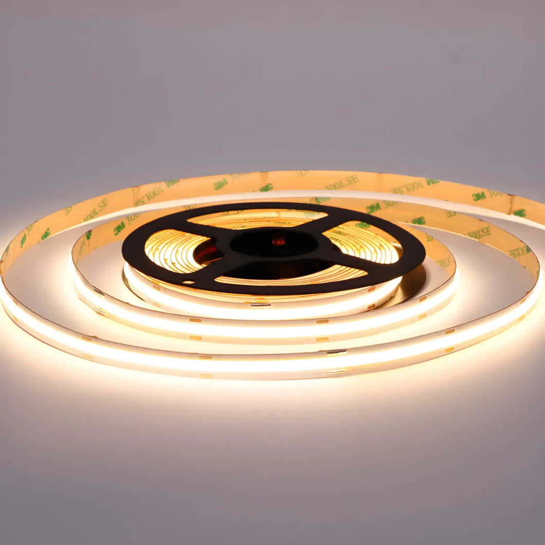 Dimmable Soft LED Strip Lights 12 Volt – No Dark Areas, Smooth Glow