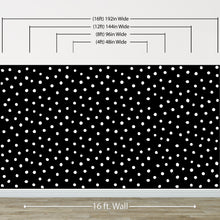Load image into Gallery viewer, Circle Polka Dots Pattern Peel and Stick Wallpaper | Removable Wall Mural #6206

