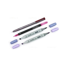 Load image into Gallery viewer, COPIC Ciao Marker 4pc Doodle Purple
