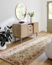 Cargar imagen en el visor de la galería, Cherryfield Hand Tufted Brown &amp; Rust 1001 Wool Rug
