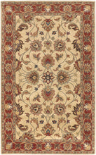 Cargar imagen en el visor de la galería, Cherryfield Hand Tufted Brown &amp; Rust 1001 Wool Rug
