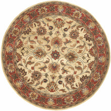 Cargar imagen en el visor de la galería, Cherryfield Hand Tufted Brown &amp; Rust 1001 Wool Rug
