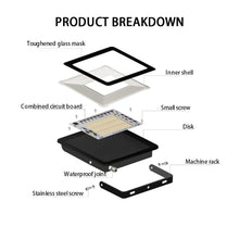 Load image into Gallery viewer, Durable Outdoor LED Flood Light – Warm &amp; Cool White, IP66 Rated
