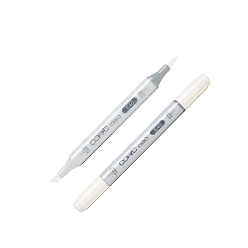 COPIC Ciao Marker E40 Brick White