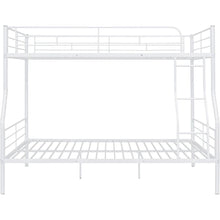 Load image into Gallery viewer, Full XL Over Queen Metal Bunk Bed, White
