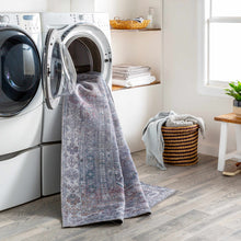 Carregar imagem no visualizador da galeria, Baltinglass Gray Washable Rug - Promo
