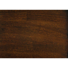 Cargar imagen en el visor de la galería, Cherry Finish Wooden Counter Height Chairs Set of 2pc Classic Style Faux Leather Upholstered Seat Transitional Furniture
