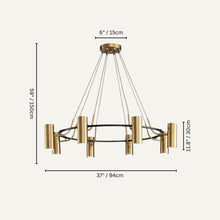 Load image into Gallery viewer, Ecliptis Round Chandelier
