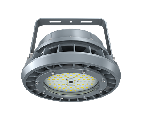 80 Watt LED Explosion Proof Round High Bay Light, B Series, 5000K- Non Dimmable, 10800LM, AC100-277V