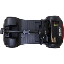 Load image into Gallery viewer, Four wheels Compact Travel Mobility Scooter with 300W Motor for Adult-300lbs, Gloss Black
