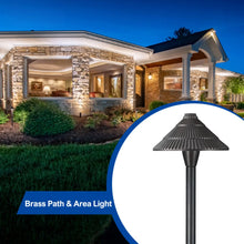 Cargar imagen en el visor de la galería, Classic Umbrella Outdoor Landscape Lights with G4 Bi-Pin Lamp Compatibility
