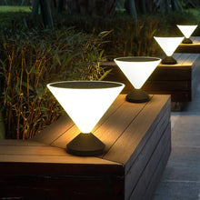 Load image into Gallery viewer, Elegant Solar Lamp Post for Outdoor Garden &amp; Pathway Lighting
