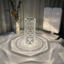 Cargar imagen en el visor de la galería, Elegant USB Table Lamp with 16-Color Crystal Lighting
