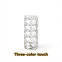 Cargar imagen en el visor de la galería, Elegant USB Table Lamp with 16-Color Crystal Lighting
