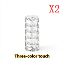 Cargar imagen en el visor de la galería, Elegant USB Table Lamp with 16-Color Crystal Lighting
