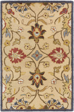 Carregar imagem no visualizador da galeria, Caesar 1116 Hand Tufted Beige &amp; Rust Wool Rug
