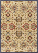Carregar imagem no visualizador da galeria, Caesar 1116 Hand Tufted Beige &amp; Rust Wool Rug
