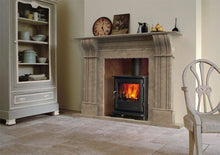 Load image into Gallery viewer, Emperador Light Brown Marble Hand-carved Fireplace Surround (W)12&quot; (L)48&quot; (H)60&quot;
