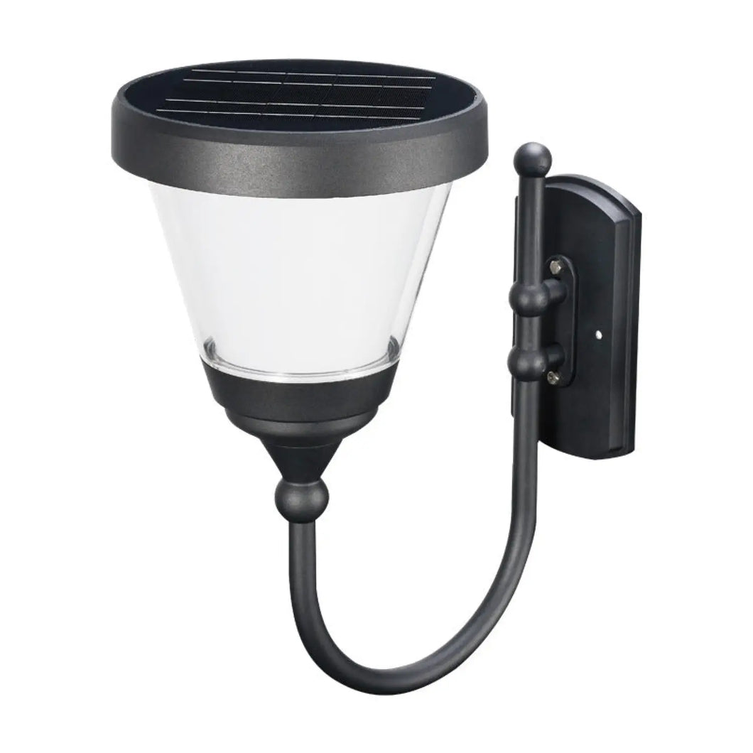 Energy Saving Solar Powered Wall Lights for Outdoor Courtyard Areas
