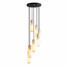 Load image into Gallery viewer, Entokei Alabaster Chandelier Light
