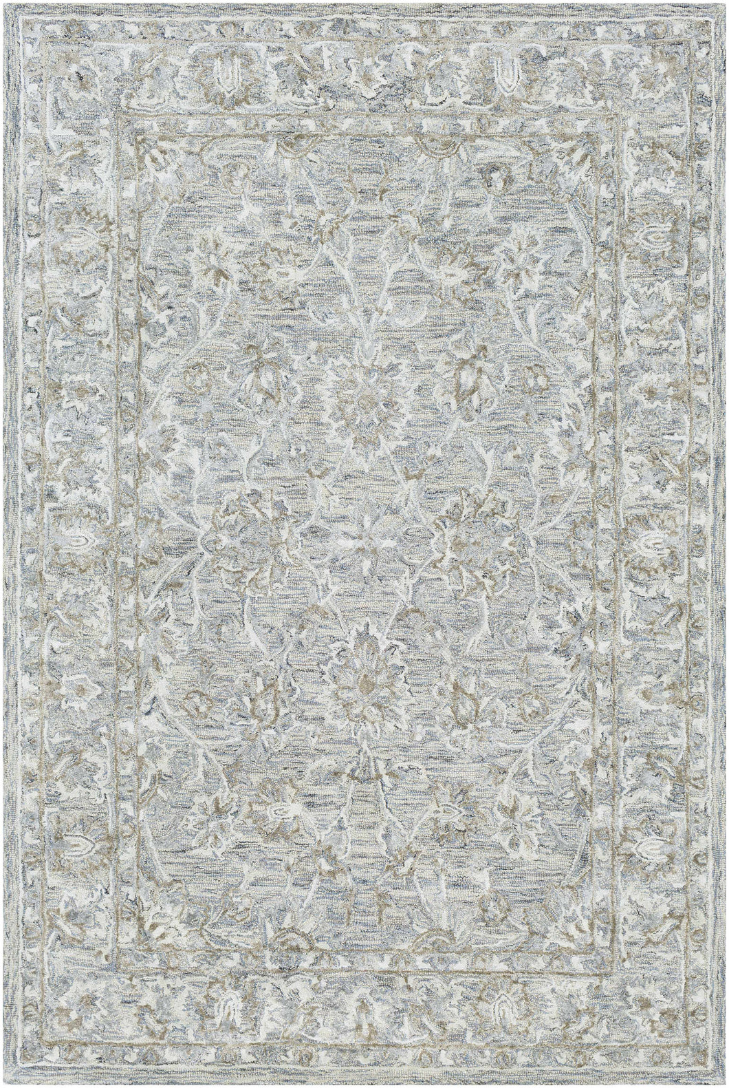 Eriline Wool & Faux Silk Rug