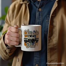 Cargar imagen en el visor de la galería, Classic Dad Personalized Mug, Retro Truck Gift for Fathers with Custom Name
