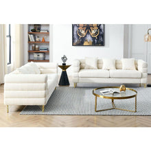 Carregar imagem no visualizador da galeria, 3-seater + 3-seater Combination sofa.White teddy(Ivory)

