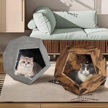 Load image into Gallery viewer, 25.98&#39;&#39; Modern Pet Furniture Cat Carrier, Sofa Side Table, Planter MDF Multifunctional Furniture, Burmese Sumac

