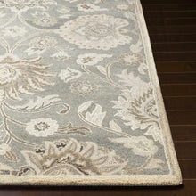 Cargar imagen en el visor de la galería, Conesus 1195 Hand Tufted Ivory &amp; Taupe Wool Rug
