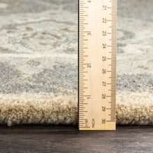 Cargar imagen en el visor de la galería, Conesus 1195 Hand Tufted Ivory &amp; Taupe Wool Rug
