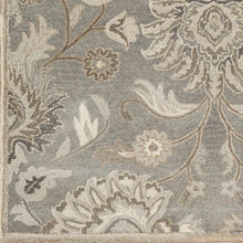 Cargar imagen en el visor de la galería, Conesus 1195 Hand Tufted Ivory &amp; Taupe Wool Rug
