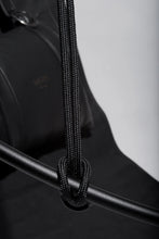 Carregar imagem no visualizador da galeria, Faux Leather Round Hanging Chair Black
