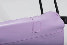 Carregar imagem no visualizador da galeria, Faux Leather Round Hanging Chair Lilac
