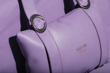 Carregar imagem no visualizador da galeria, Faux Leather Round Hanging Chair Lilac
